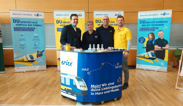 Erfolgreicher Auftritt der Marken erixx GmbH und enno auf der Jobmesse Gifhorn